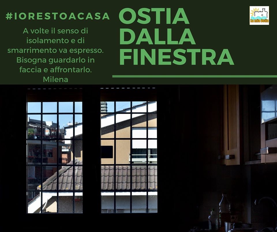 Ostia dalla finestra: mese di aprile